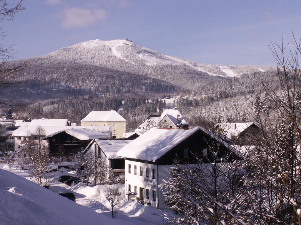 Pension Wiesenau Bayerisch Eisenstein Exteriér fotografie